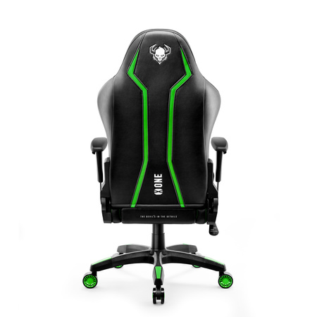 Fotel gamingowy Diablo X-One 2.0 Normal Size: Czarno-zielony