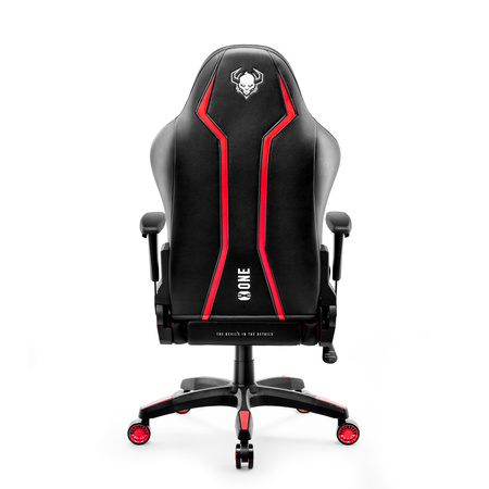 Fotel gamingowy Diablo X-One 2.0 Normal Size: Czarno-czerwony