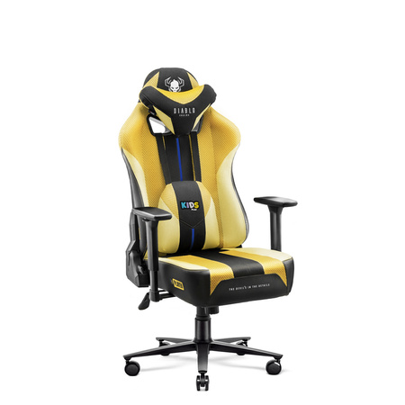 Krzesło do biurka dla dziecka Diablo X-Player 2.0 Dark Sunflower Kids Size