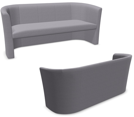 CLUB Trio - Sofa w kolorze Jasnoszarym CSE 11,  szerokość 179 cm  głębokość 66 cm wysokość: 77 cm  