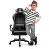 Fotel gamingowy dla dziecka Diablo X-One 2.0 czarny Kids Size