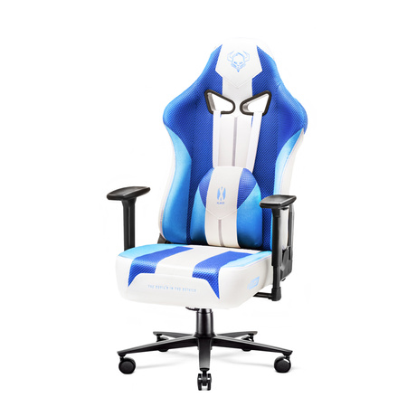 Fotel gamingowy Diablo X-Player 2.0 materiałowy Normal Size: Frost White