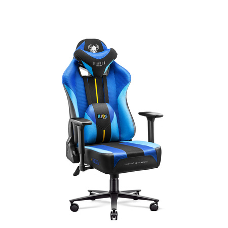 Krzesło do biurka dla dziecka Diablo X-Player 2.0 Frost Black Kids Size