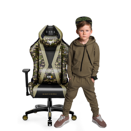 Fotel do biurka dla dziecka Diablo X-Horn 2.0 Kids Size Legion