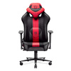 Fotel gamingowy Diablo X-Player 2.0 materiałowy King Size: Karmazynowo-antracytowy