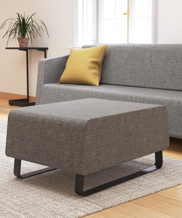 VOO VOO - Sofa w kolorze Jasnym Szarym szerokość 144 cm  głębokość: 83 cm wysokość: 78 cm