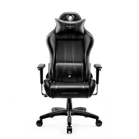 Fotel gamingowy Diablo X-One 2.0 Normal Size: Czarno-czarny