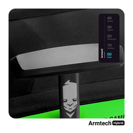 Fotel gamingowy Diablo X-Gamer 2.0 Normal Size: Green emerald