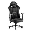 Fotel gamingowy Diablo X-Player 2.0 materiałowy King Size: Czarno-czarny