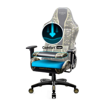 Fotel gamingowy Diablo X-One 2.0 Normal Size: Legion