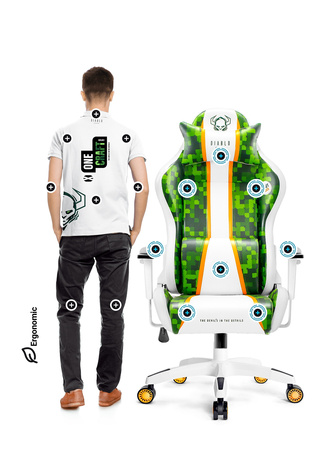 Fotel gamingowy Diablo X-One 2.0 King Size Craft Edition