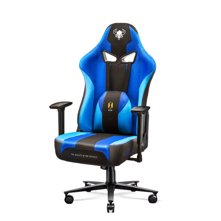 Fotel gamingowy Diablo X-Player 2.0 materiałowy Normal Size: Frost Black