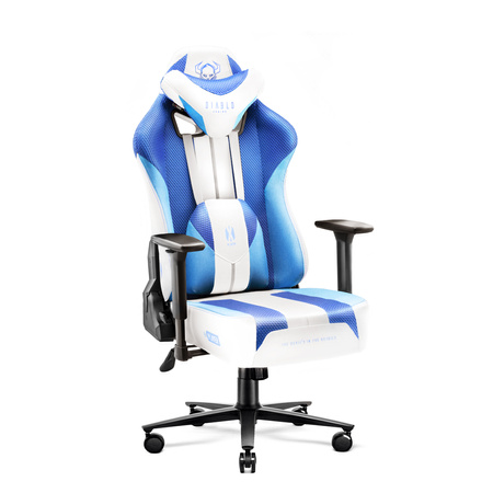 Fotel gamingowy Diablo X-Player 2.0 materiałowy Normal Size: Frost White