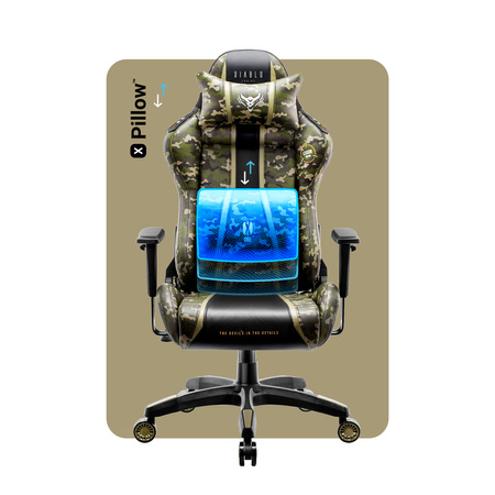 Fotel gamingowy Diablo X-One 2.0 Normal Size: Legion