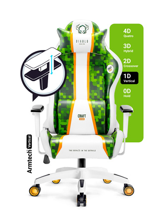 Fotel gamingowy Diablo X-One 2.0 King Size Craft Edition