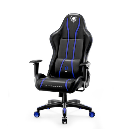 Fotel gamingowy Diablo X-One 2.0 Normal Size: Czarno-niebieski