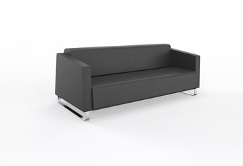 VOO VOO  Sofa w Kolorze Grafitowym szerokość 214 cm  głębokość: 83 cm wysokość: 78 cm