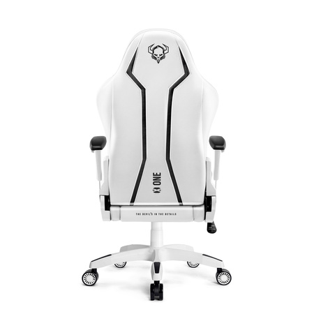 Fotel gamingowy Diablo X-One 2.0 Normal Size: Biało-czarny