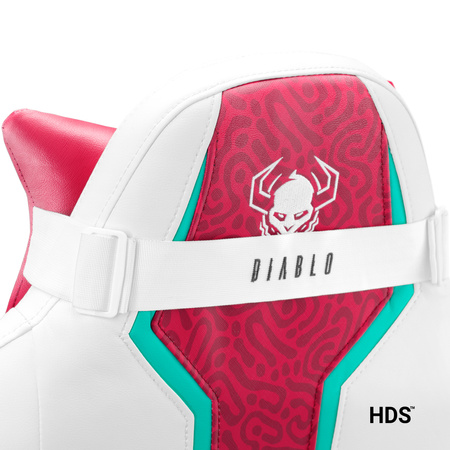 Fotel gamingowy Diablo X-One 2.0 Normal Size: Candy Rose