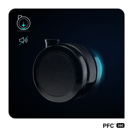 Fotel gamingowy Diablo X-Player 2.0 materiałowy King Size: Czarno-czarny