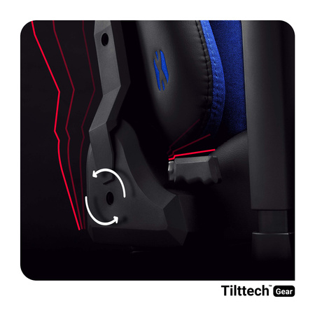Fotel gamingowy Diablo X-Player 2.0 materiałowy Normal Size: Frost Black