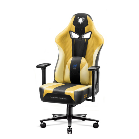 Fotel gamingowy Diablo X-Player 2.0 materiałowy Normal Size: Dark Sunflower