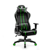 Fotel gamingowy Diablo X-One 2.0 Normal Size: Czarno-zielony
