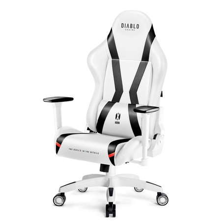 Fotel gamingowy Diablo X-Horn 2.0 King Size biało-czarny