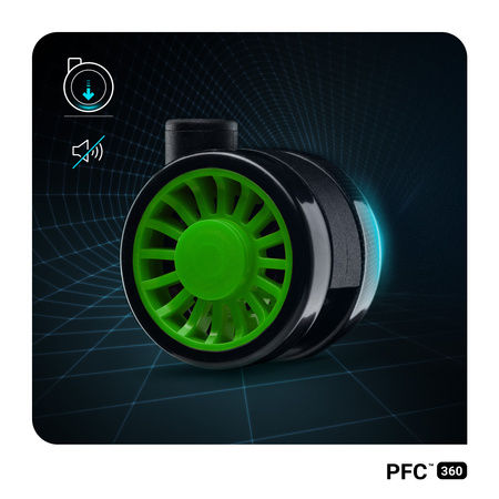 Fotel gamingowy Diablo X-Horn 2.0 Normal Size czarno-zielony