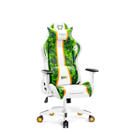 Fotel obrotowy dla dzieci Kido by Diablo X-one 2.0 Craft Edition